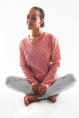 Consult-Tex Pyjama Damen Pyjama Schlafanzug DW990G (Packung) aus reiner Baumwolle