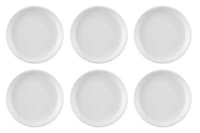 Thomas Porzellan Тарелка обеденная Тарелка обеденная 26 cm - TREND Weiß - 6 Stück, (6 St), Porzellan, spülmaschinenfest und mikrowellengeeignet