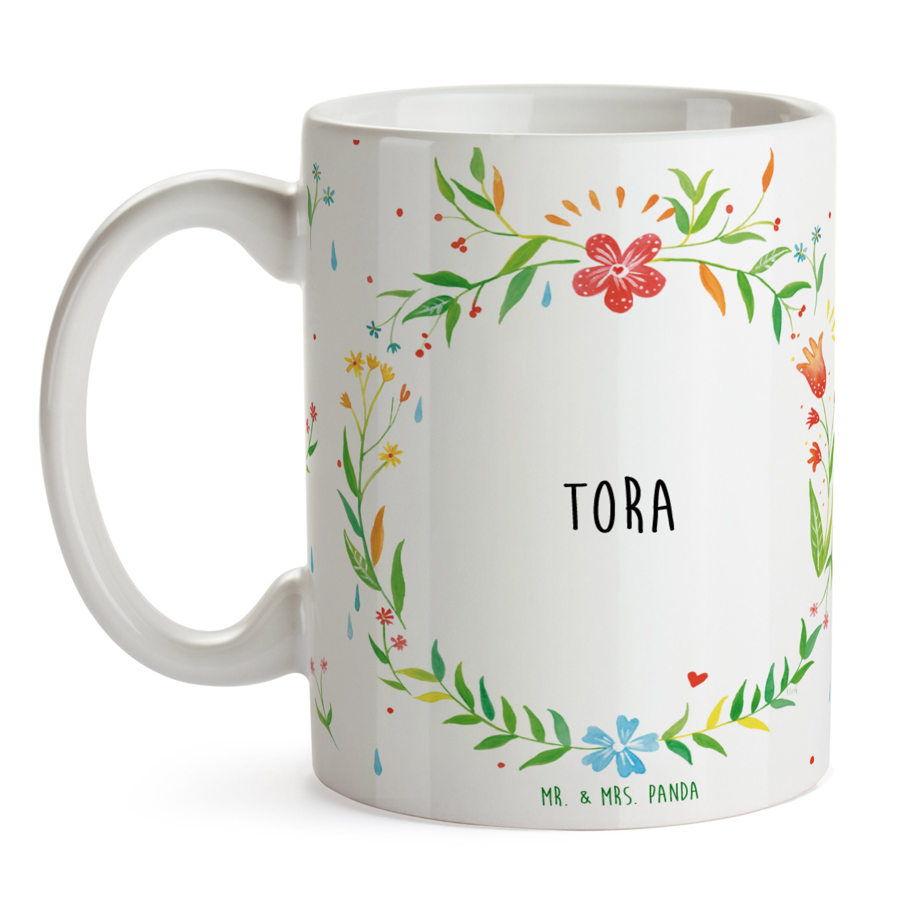 Keramik Motive, Geschenk - Tasse Geschenk, Tasse, & Teebecher, Mr. Tasse Tora Mrs. Panda Kaffeetasse,