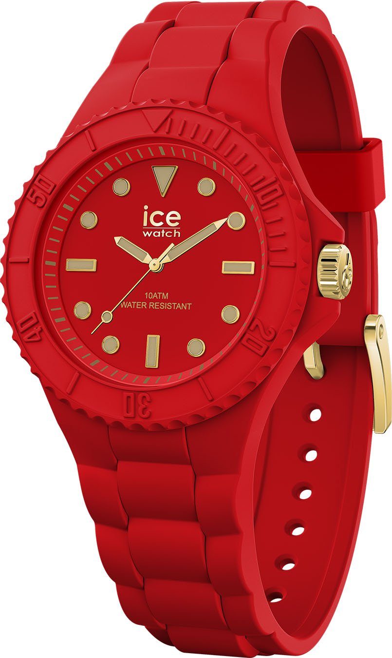 ICE red ice-watch - rot 3H, Small - Glam generation Quarzuhr 019891 -