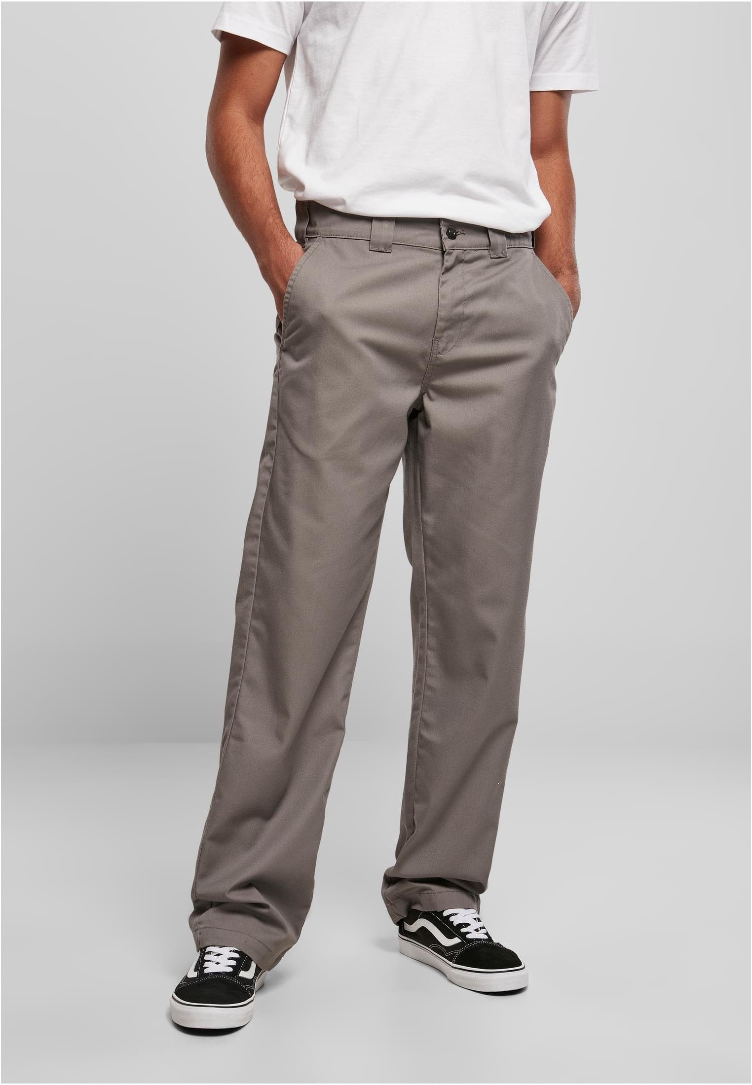 URBAN CLASSICS Stoffhose Herren Classic Workwear Pants (1-tlg) asphalt