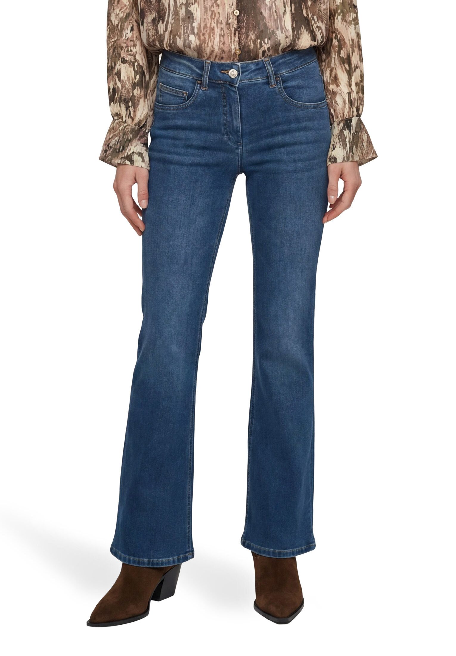 Betty Barclay Weite Jeans Damen mit aufgesetzten Taschen