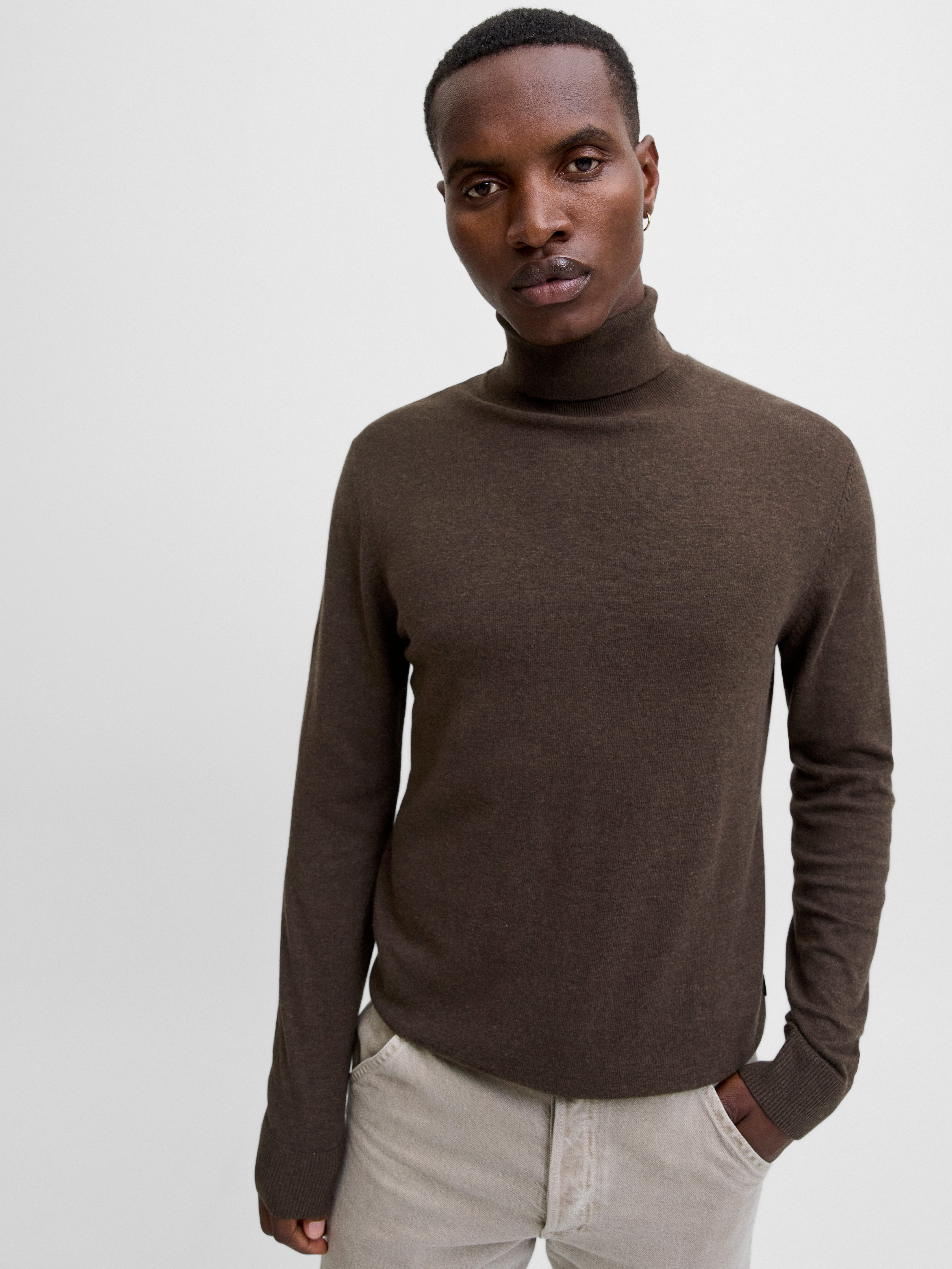 Jack & Jones Rollkragenpullover JJEEMIL KNIT günstig online kaufen