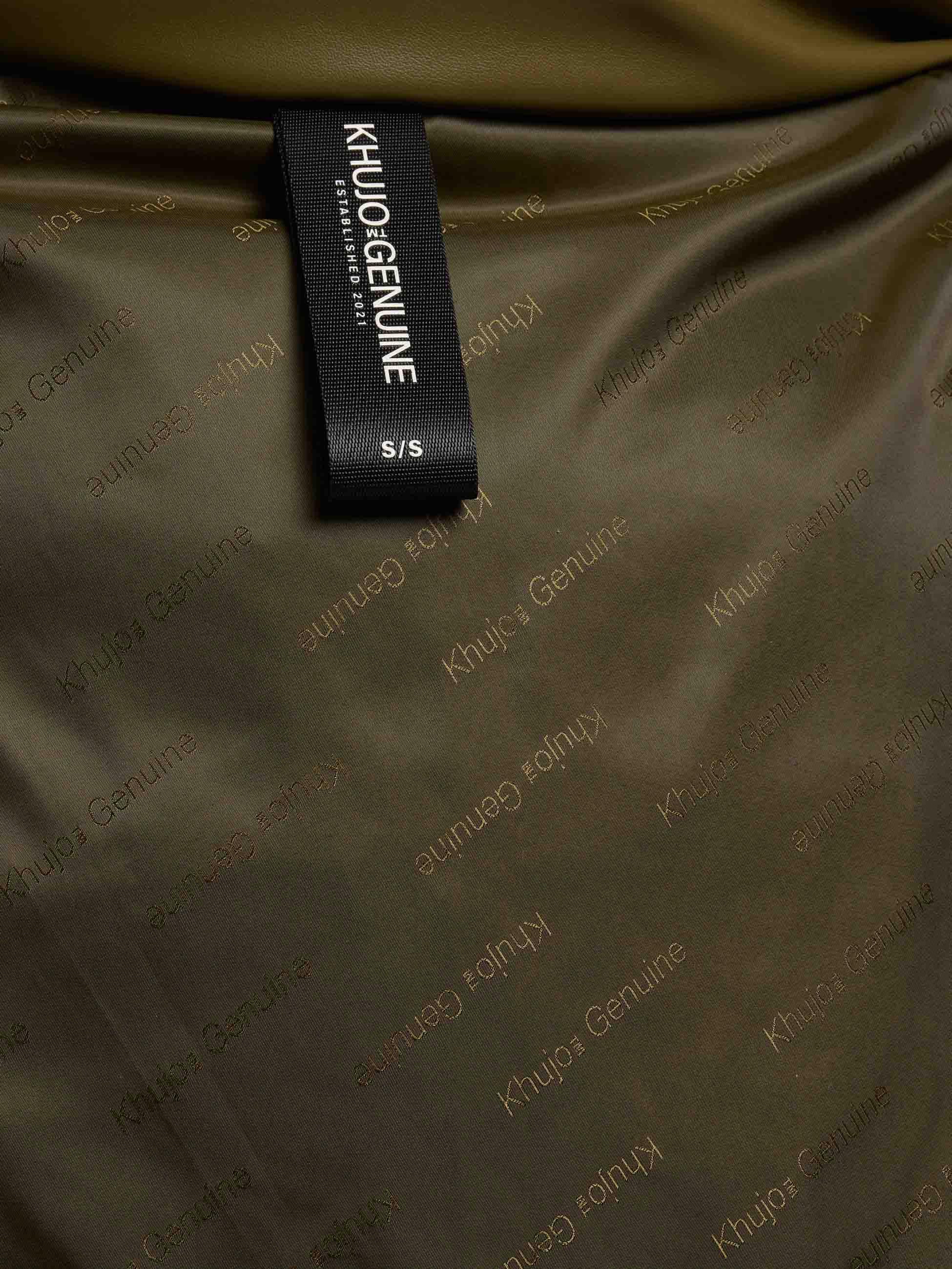 khujo Steppjacke Khalia Gesteppte Damen Winterjacke in Lederoptik