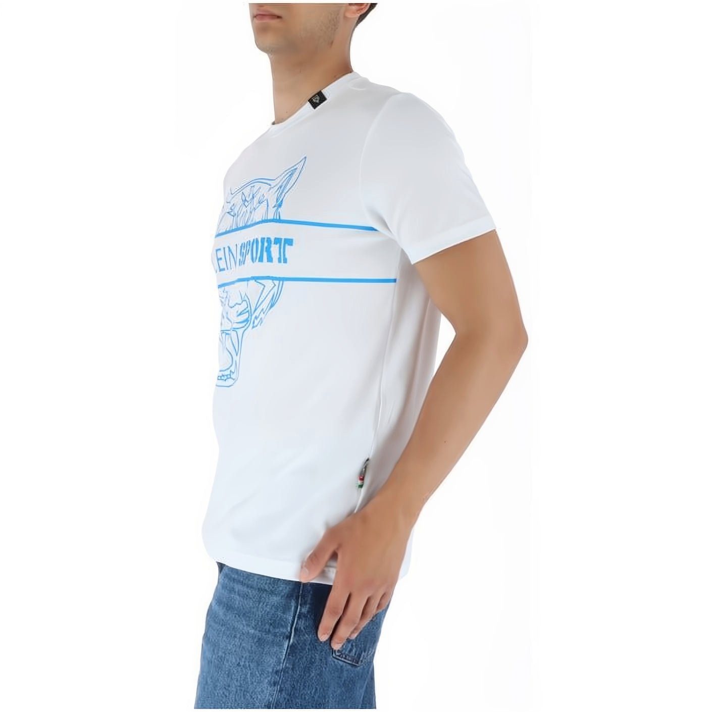 Stylischer Tragekomfort, SPORT hoher vielfältige PLEIN T-Shirt NECK Look, Farbauswahl ROUND