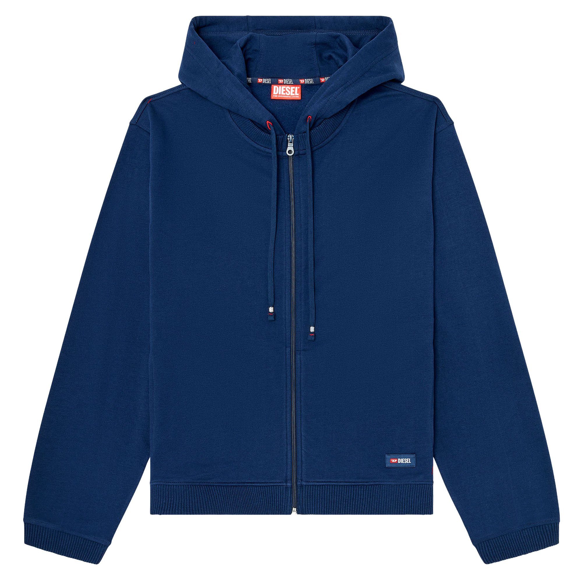Diesel Sweatshirt Herren Sweatjacke Baumwolle JOY-D-CORE