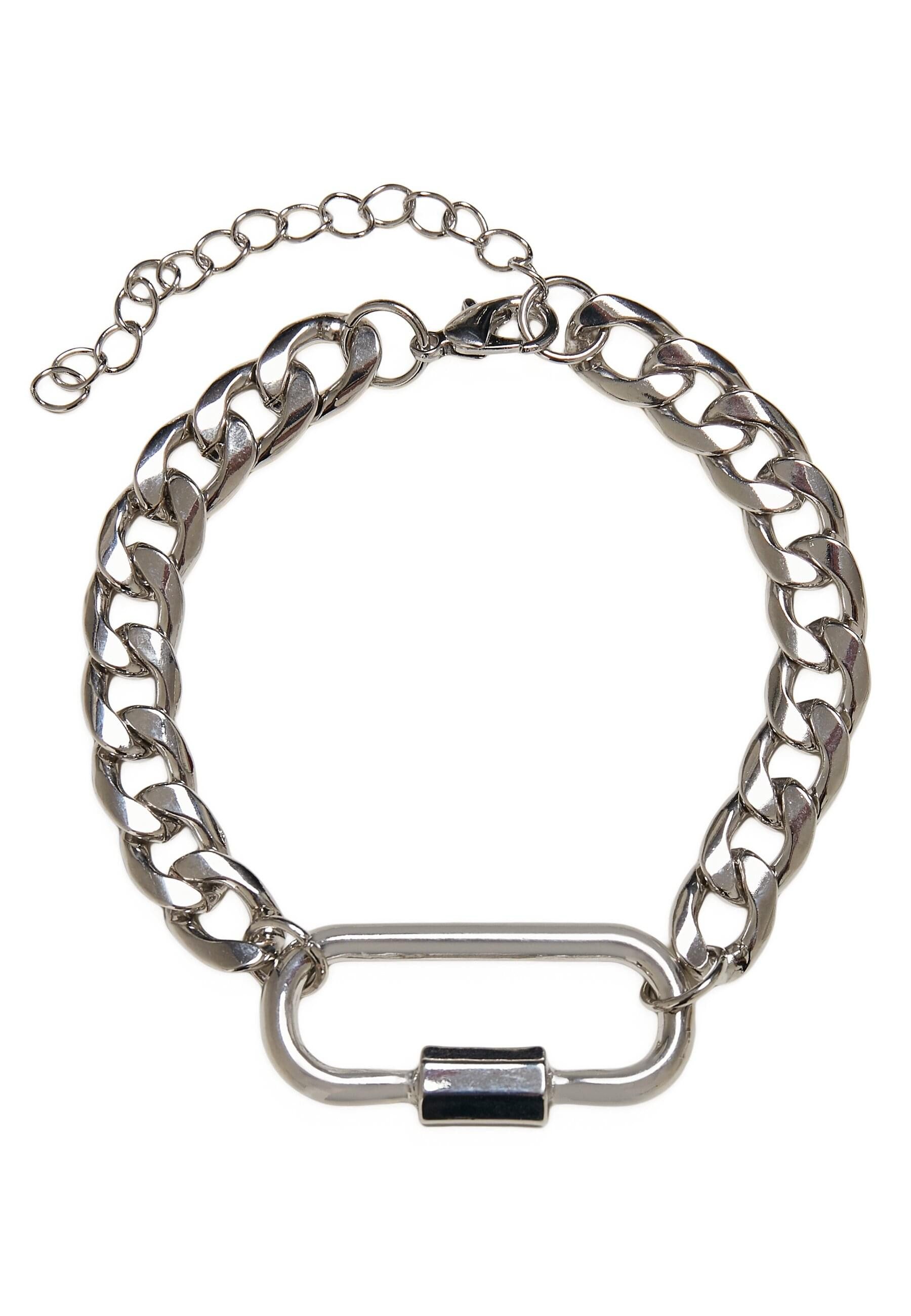 URBAN CLASSICS Bettelarmband Urban Classics Unisex Fastener Bracelet