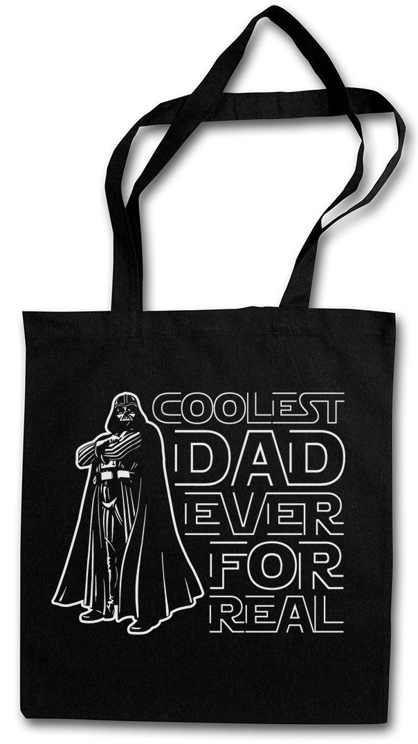 Beuteltasche Coolest Dad Ever Stofftasche Star Bester Vater Darth Wars Dad Vader