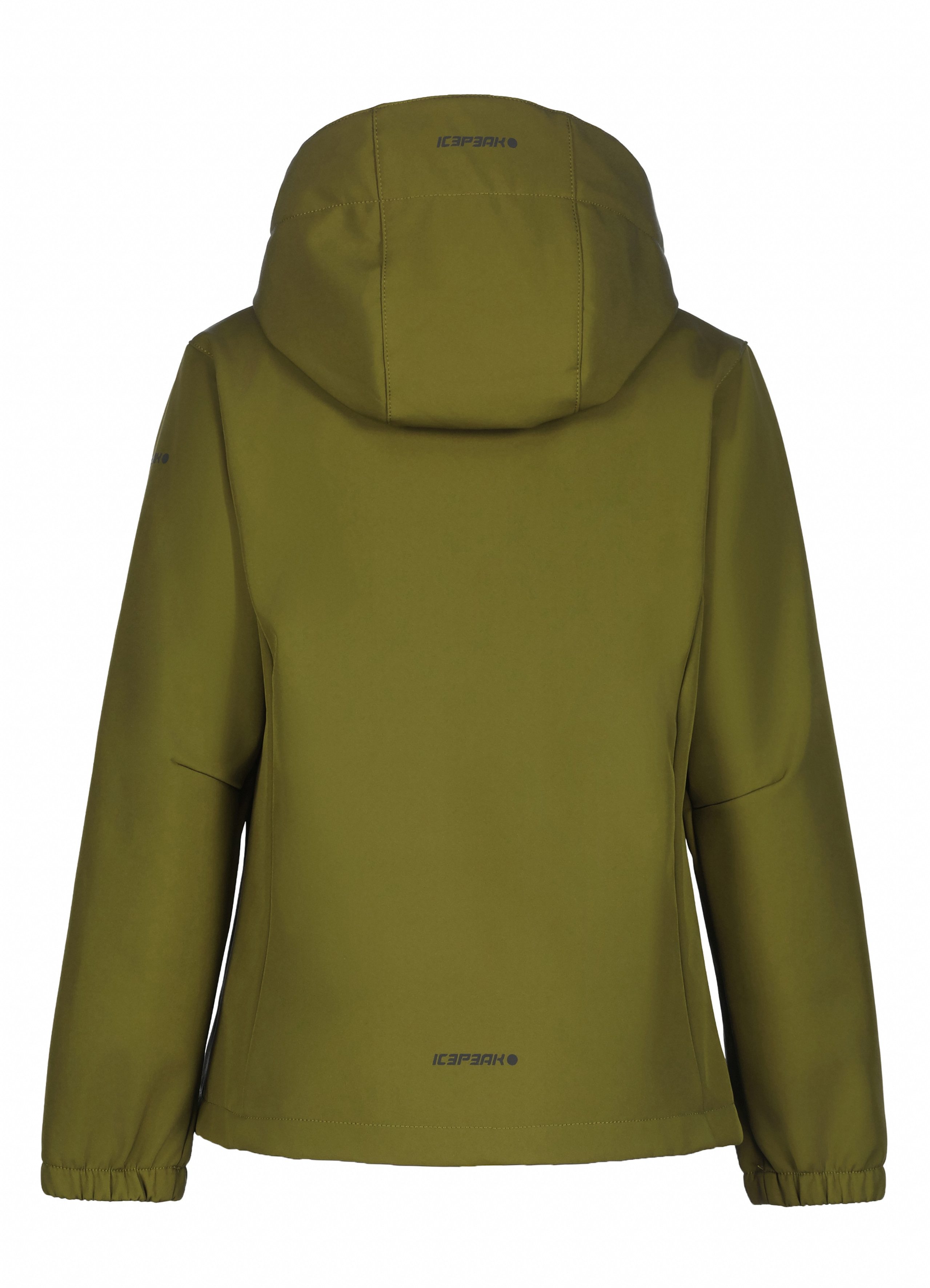 Icepeak Softshelljacke ICEPEAK KOBRYN JR wasserabweisend, mit Kapuze, atmungsaktiv, mit Reißverschluss