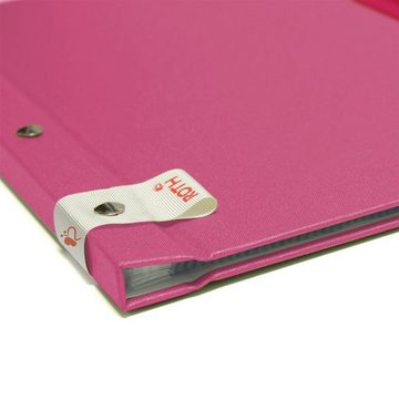 Roth Schultüte Roth Pink A4, Metallic-Buchleineneinband