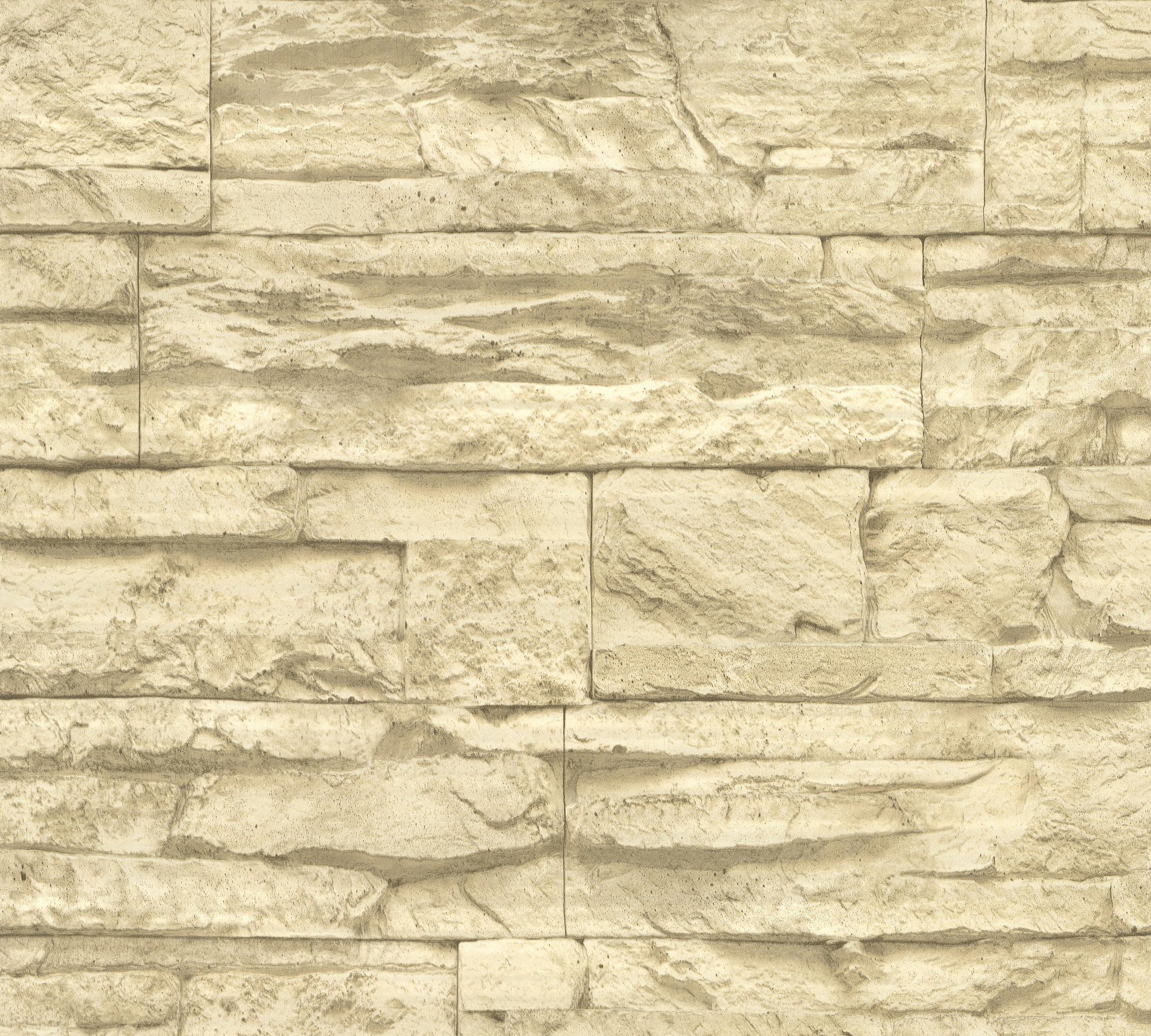 A.S. Création Vliestapete A.S. Création Best of Wood`n Stone 2nd Edition, Steintapete, beige