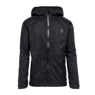 Black Diamond Anorak Black Diamond M Treeline Rain Shell Herren Anorak