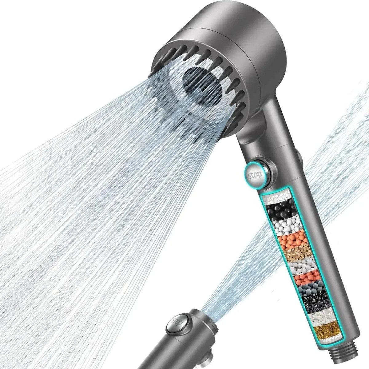 Welikera Duschbrause Duschkopf Filter Hochdruck Filtration günstig online kaufen