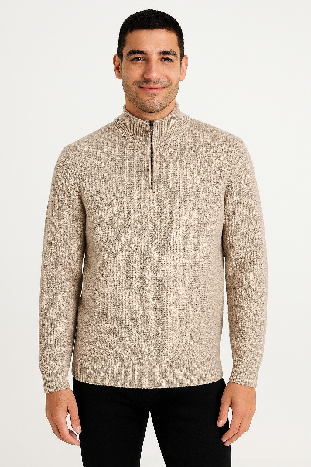 ONLY & SONS Troyer ONSROLF REG HALF ZIP NECK KNIT - OTL günstig online kaufen