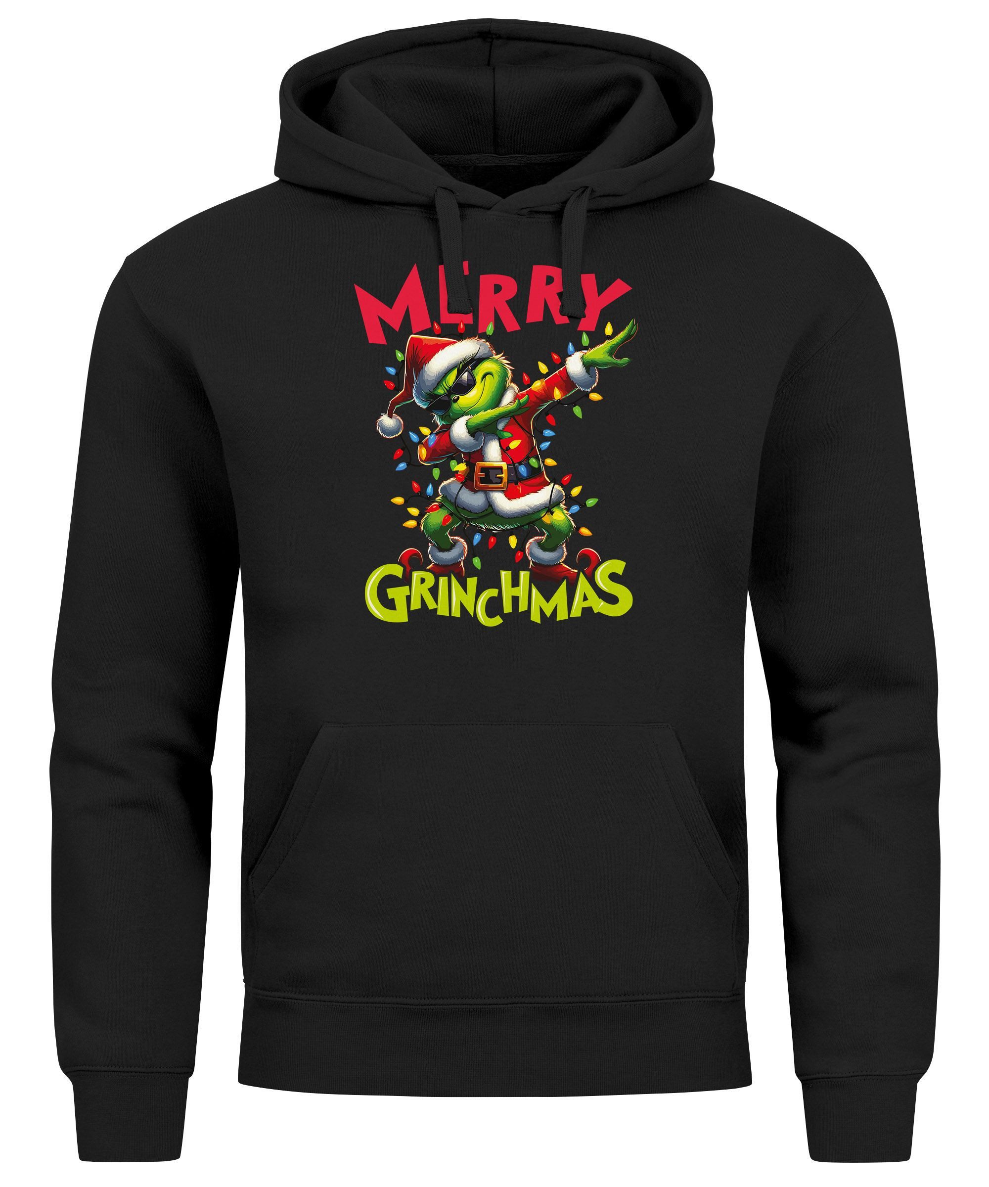 MoonWorks Hoodie Hoodie Herren Weihnachten Merry Grinchmas Grinch Spruch Lu günstig online kaufen