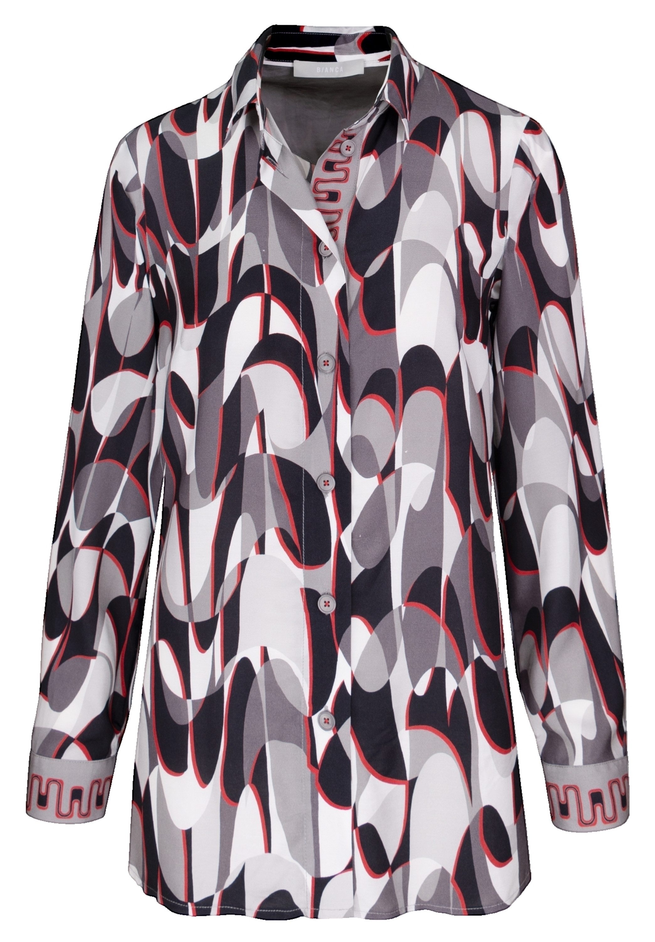 bianca Druckbluse DAIRA mit modernem Allover-Print günstig online kaufen