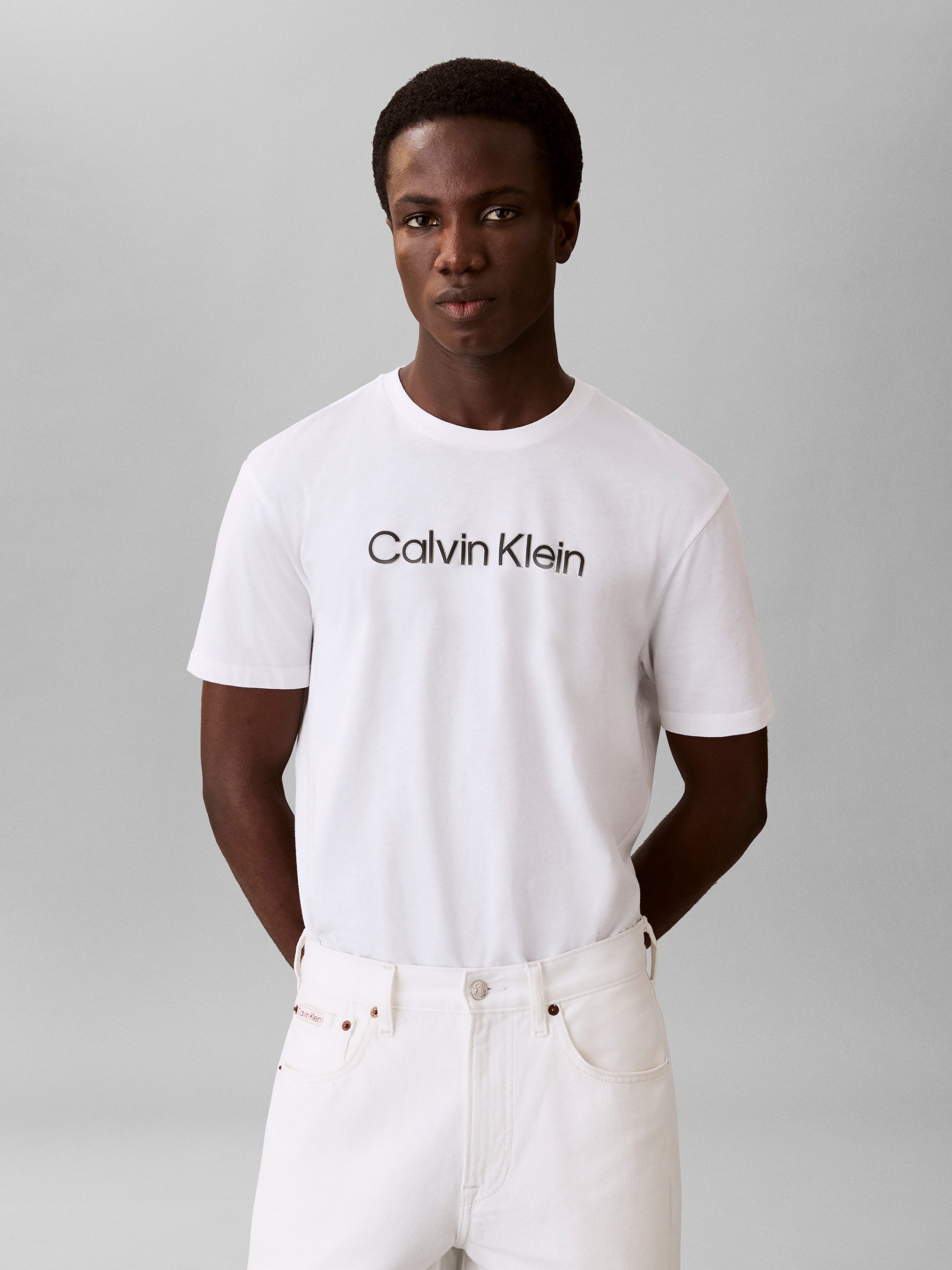 Calvin Klein T-Shirt 30S EU WHOLESALE SPORTSWEAR GRAP Regular fit mit Rundhalsausschnitt