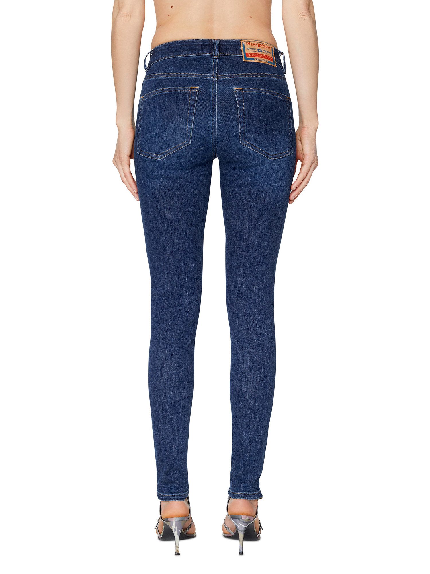 Diesel Skinny-fit-Jeans Superstretch - 2017 D-Slandy 09C19 - Länge:32