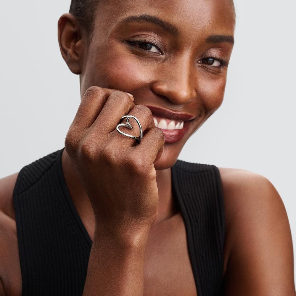Pandora Fingerring PANDORA Essence Herzring für Damen aus Sterlingsilber günstig online kaufen