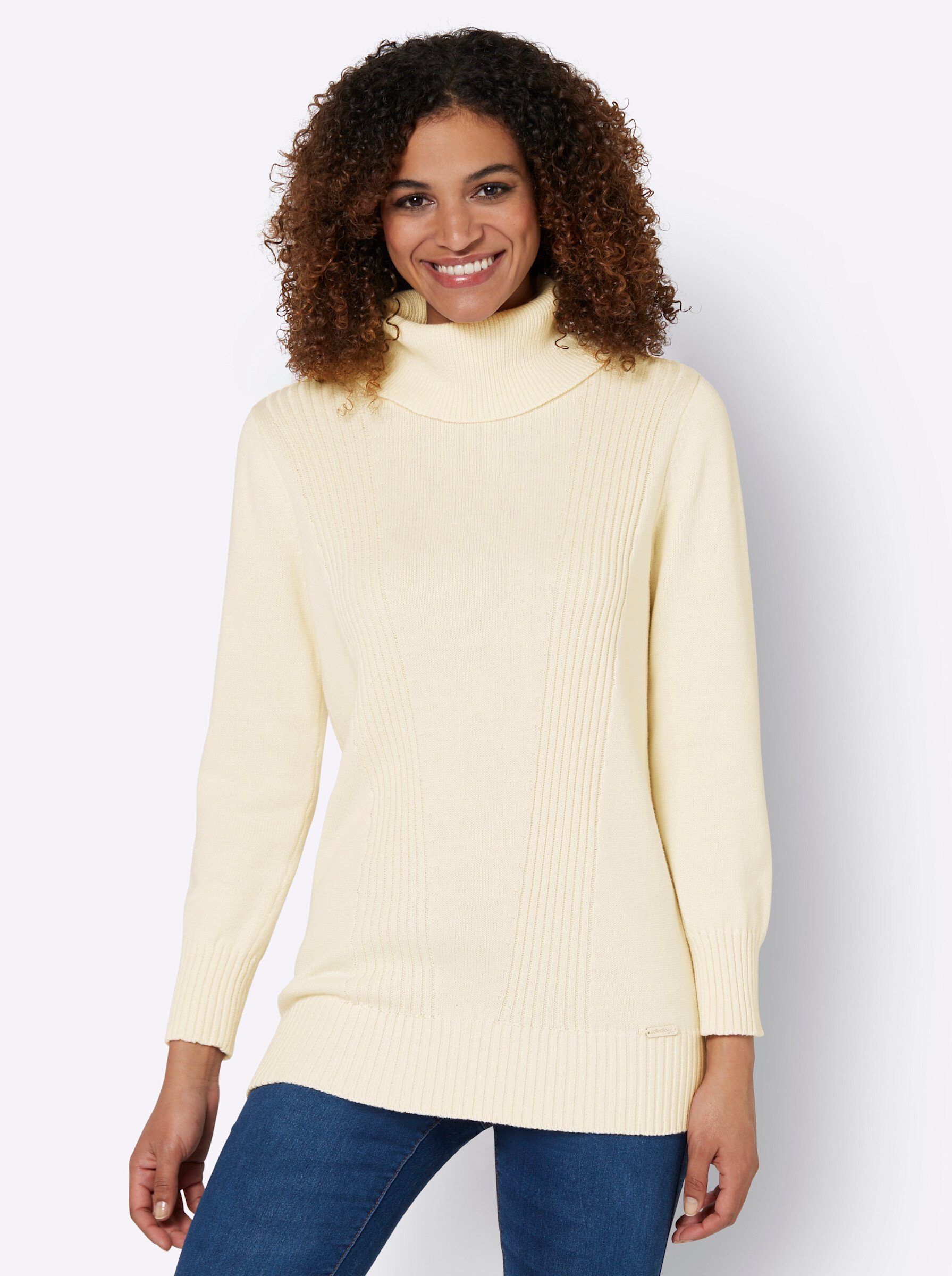 WITT WEIDEN Strickpullover champagner | Strickpullover