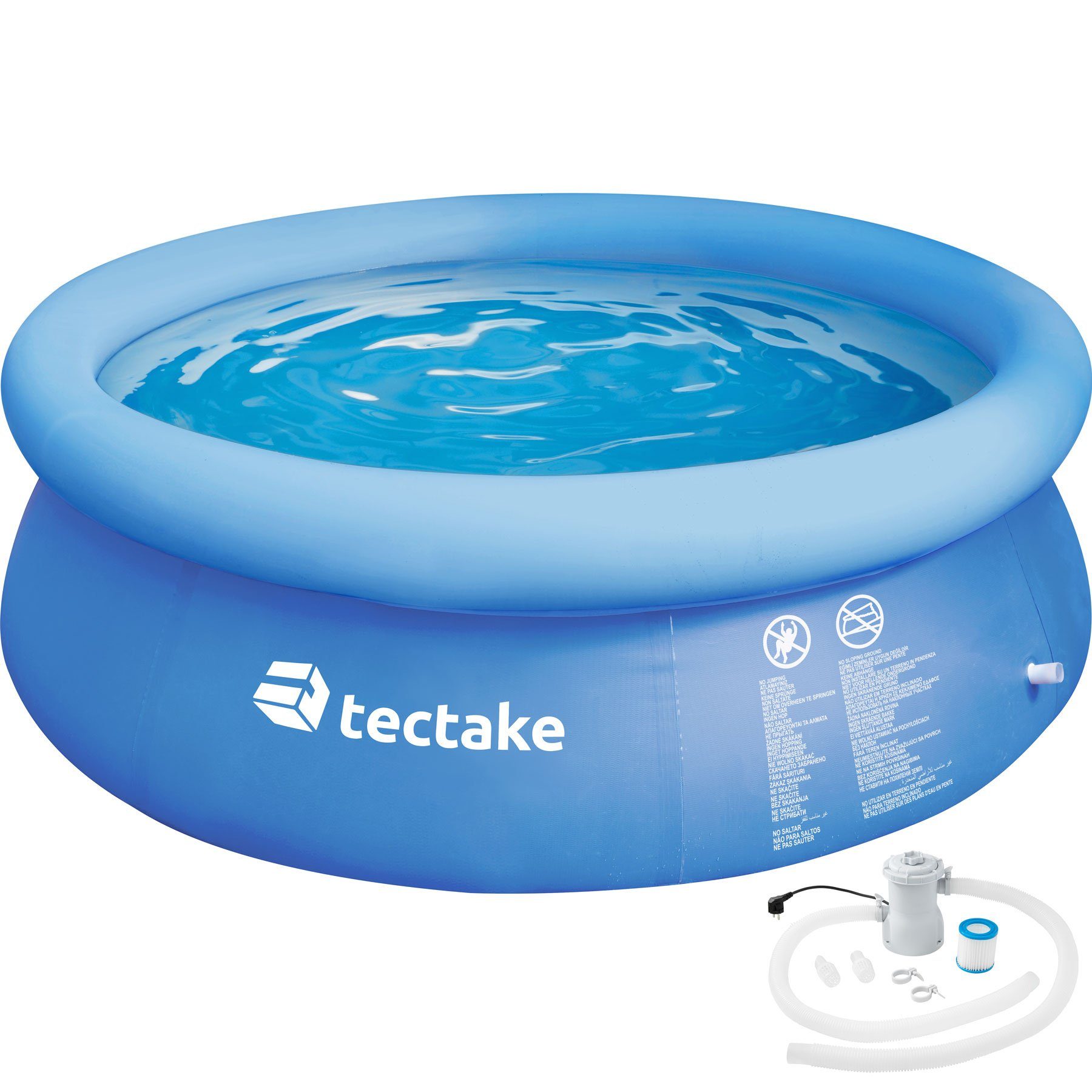 tectake Planschbecken Splash