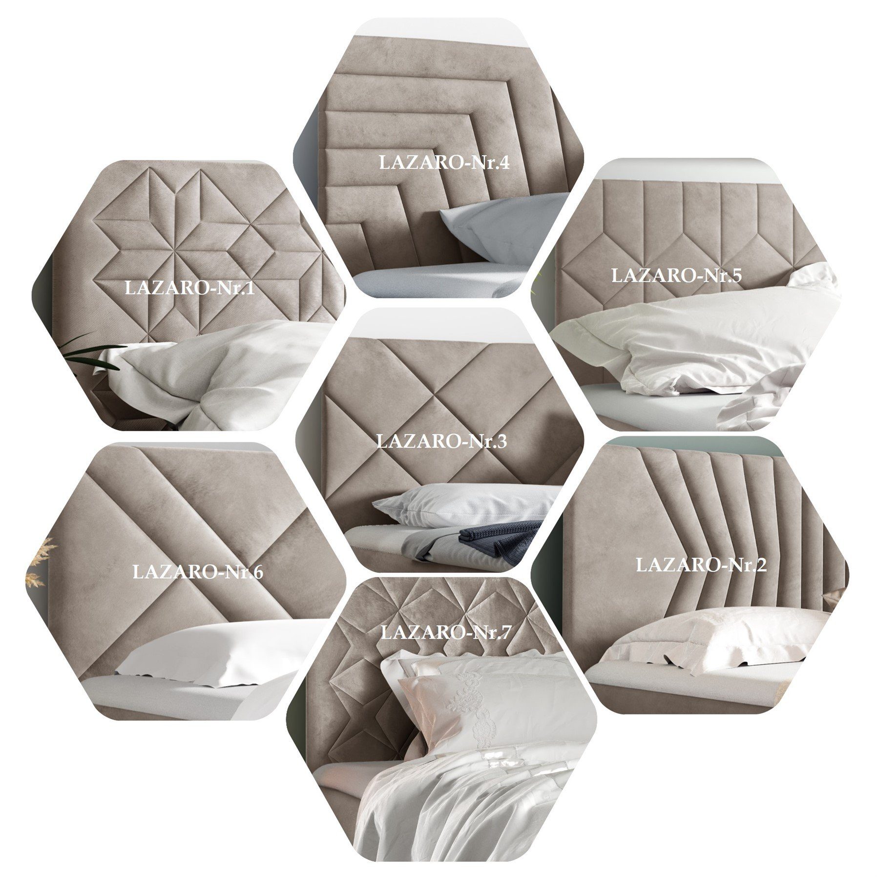 Fun Möbel Boxbett Schlafzimmerbett LAZARO Nr.7 günstig online kaufen