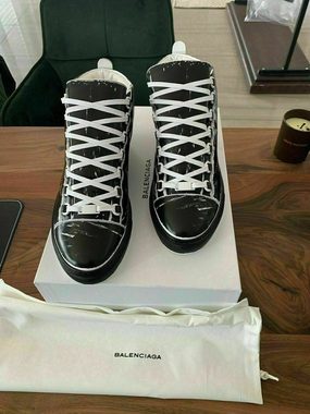 Balenciaga BALENCIAGA ARENA LEATHER HIGH-TOP SNEAKERS SHOES SCHUHE TRAINERS DISTR Sneaker