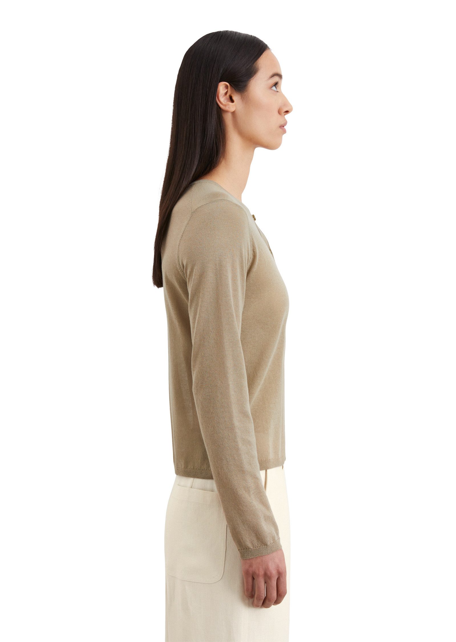 Marc O'Polo Cardigan aus Organic Cotton-Mix günstig online kaufen