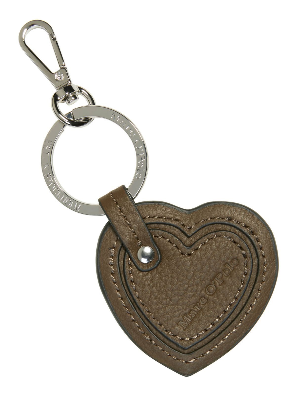 Marc O'Polo Schlüsselanhänger Key Ring, aus echtem Leder