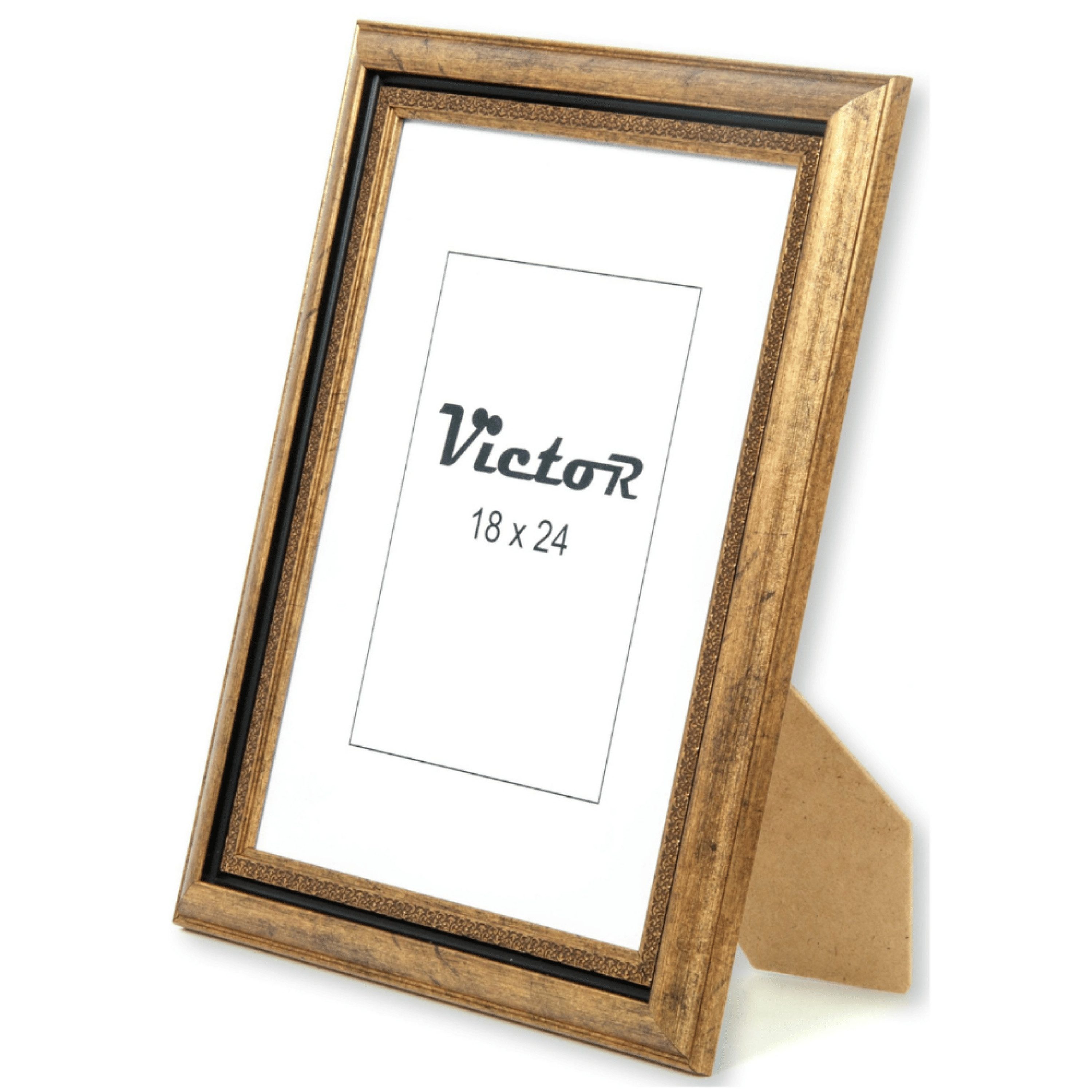 Victor (Zenith) Bilderrahmen Boho, Bilderrahmen Gold 18x24 cm, Bilderrahmen günstig online kaufen