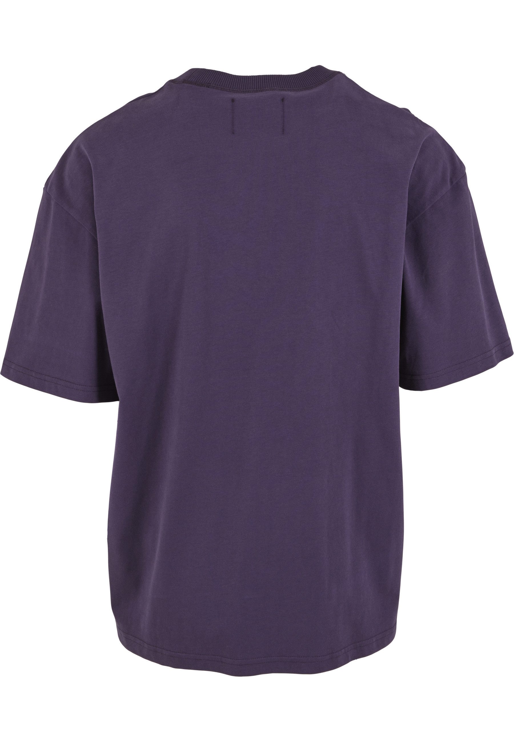 PEQUS T-Shirt PEQUS PEQUS Chest Logo T-Shirt purple (1-tlg)