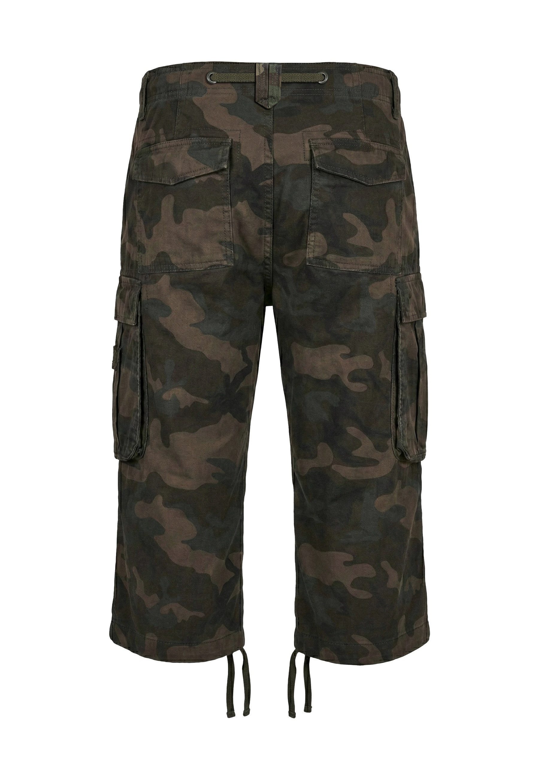Brandit Stoffhose Brandit Herren Industry Vintage Cargo 3/4 Shorts (1-tlg)