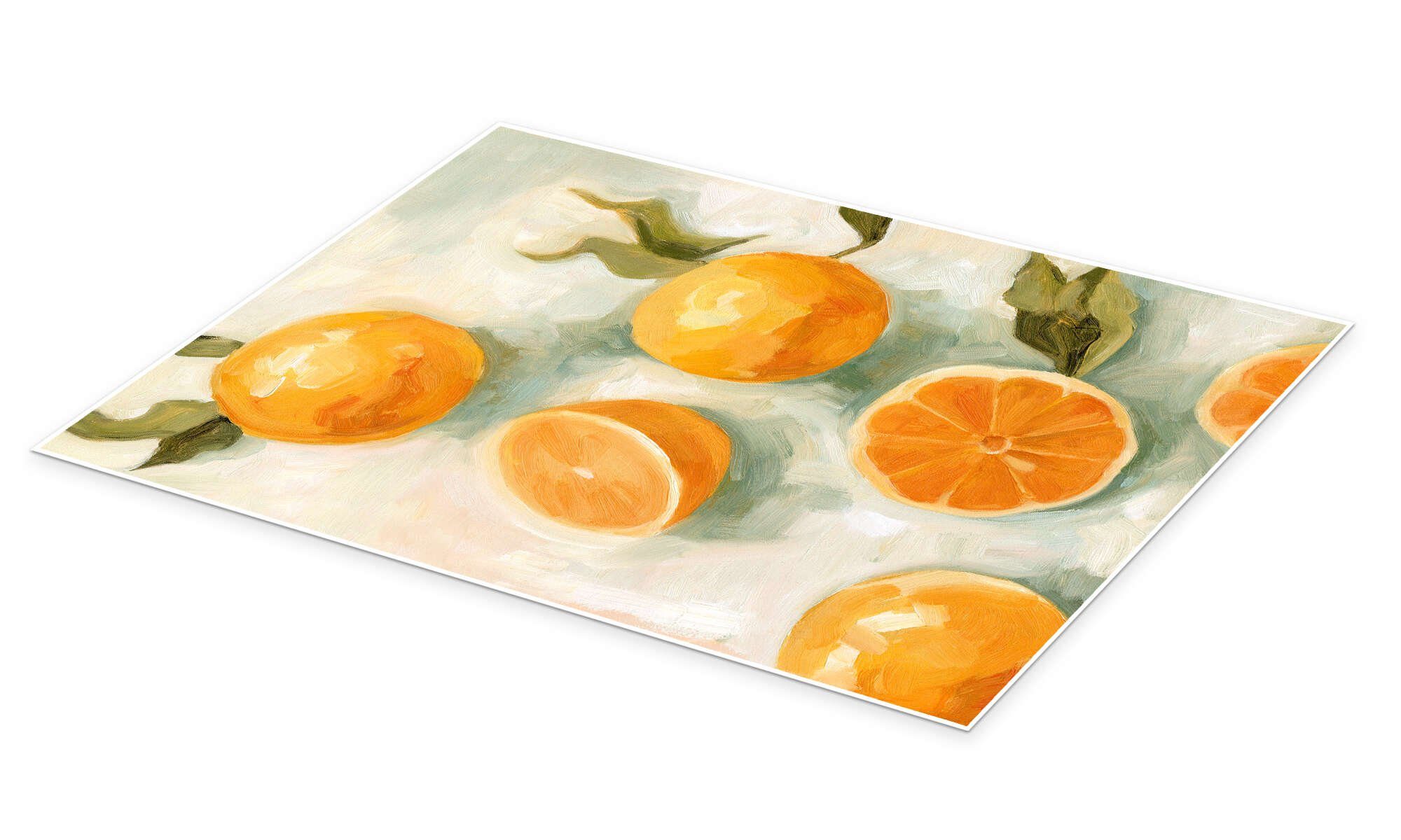 Posterlounge Wandbild Frische Zitrusfrüchte II, Emma Scarvey, erhältlich als Poster, Leinwandbild, Wandsticker oder Acrylglasbild