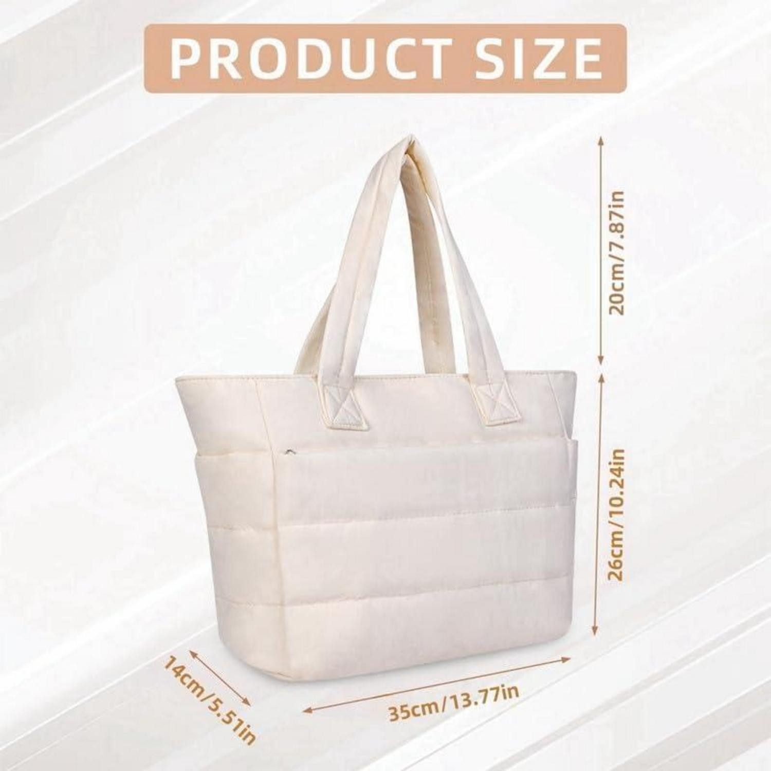 LuxusKollektion Schultertasche Große Puffer Schultertasche Damen günstig online kaufen