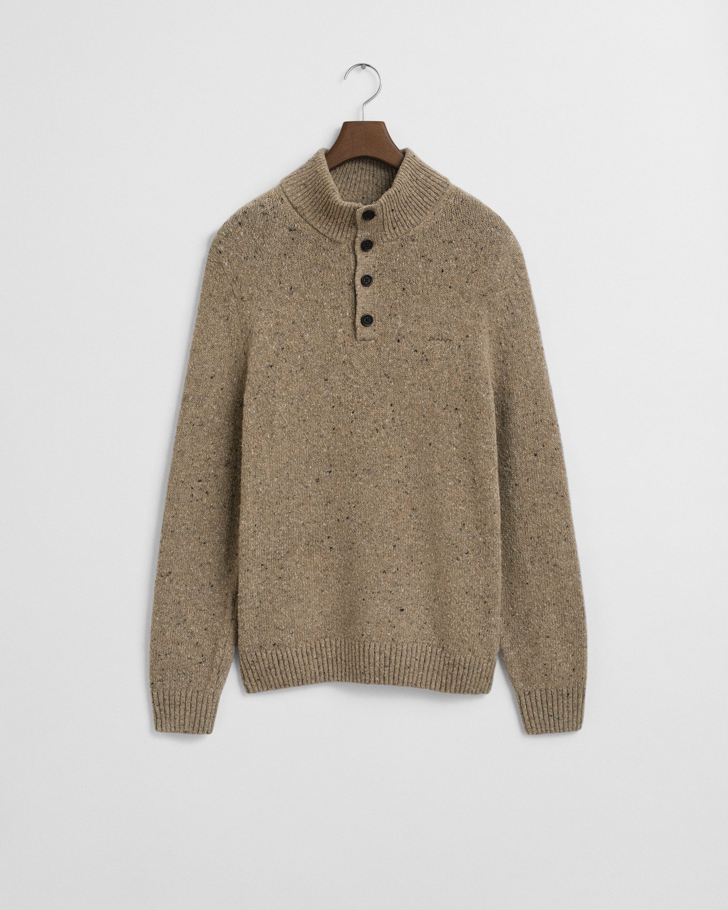 Gant Troyer WOOL BLEND NEPS HALF BUTTONED