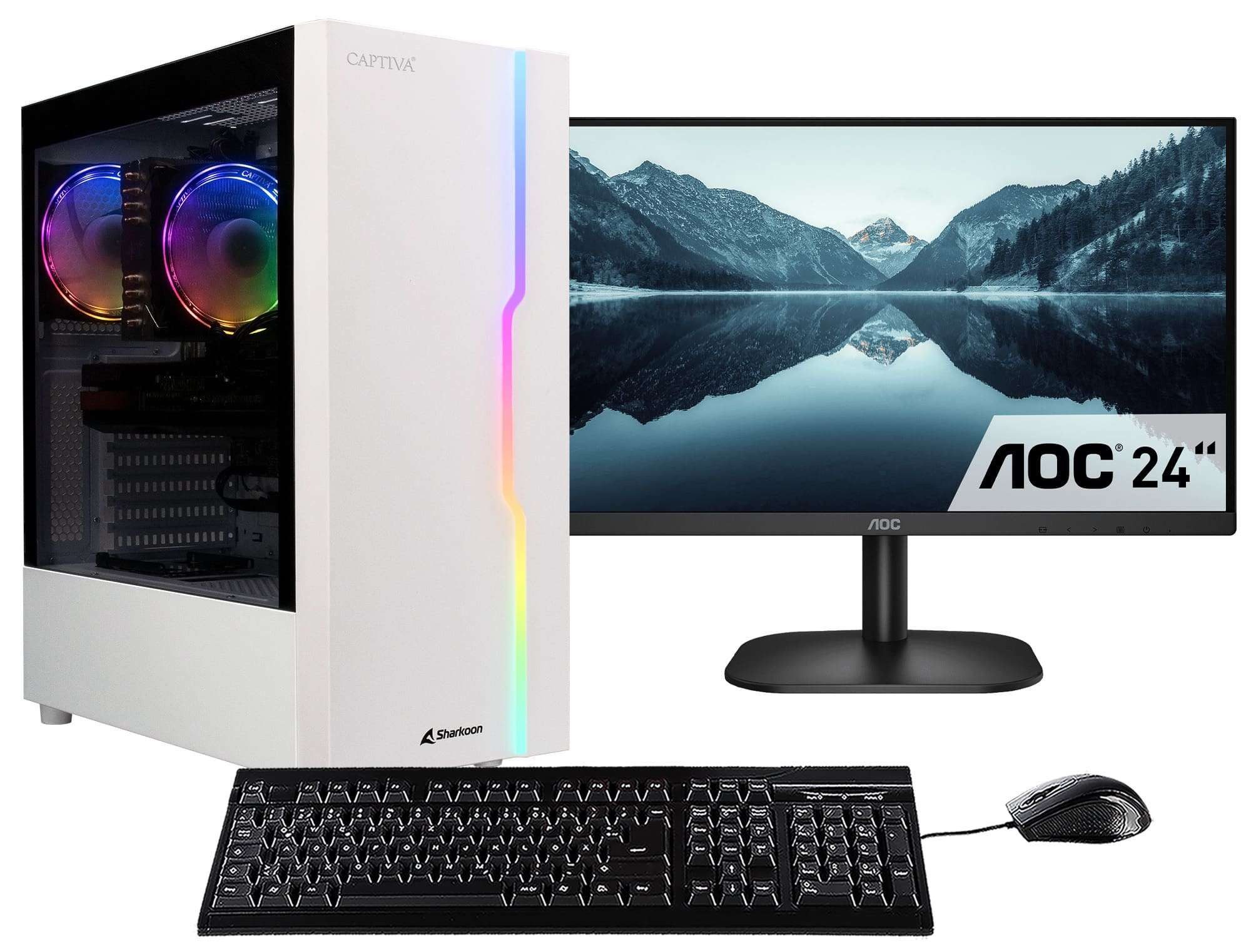 CAPTIVA Advanced Gaming R93-477 TFT Bundle Gaming-PC-Komplettsystem (24)