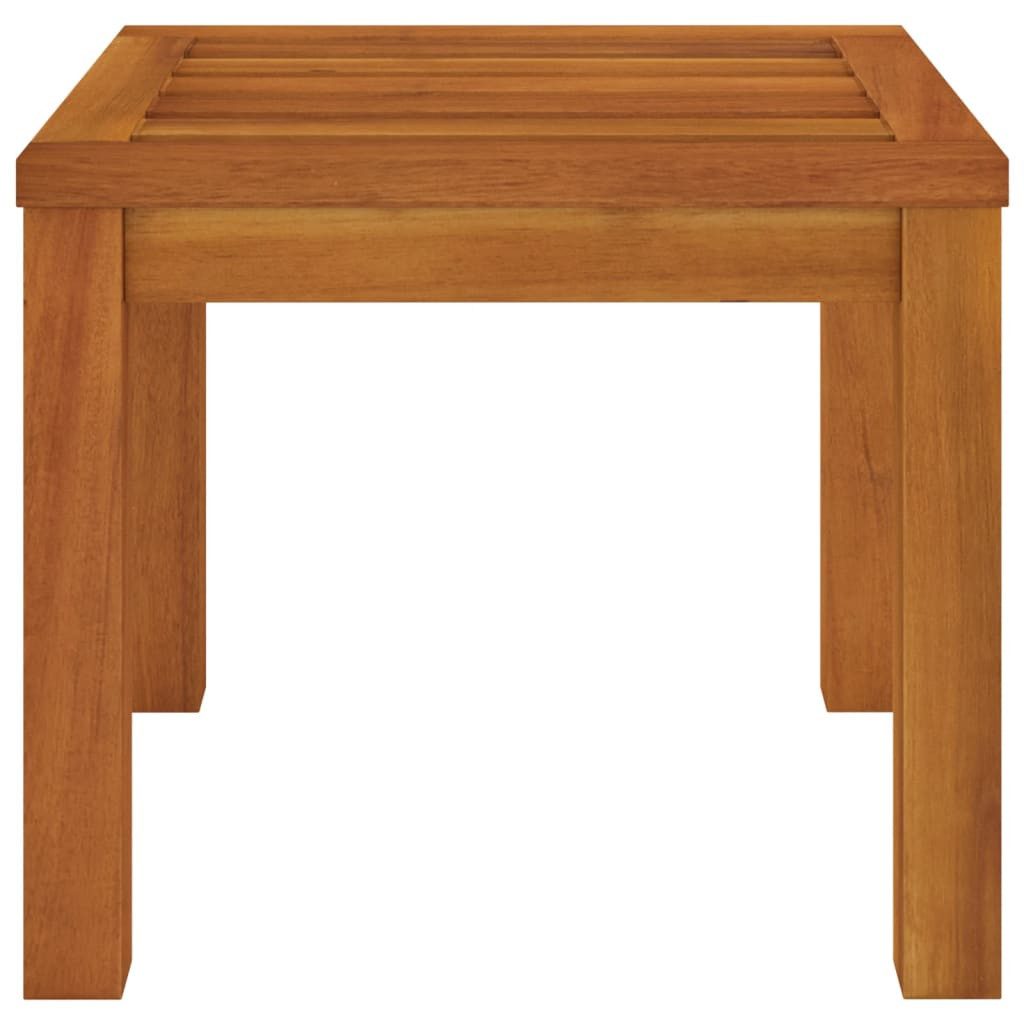 vidaXL Hocker Gartenhocker mit Kissen 2 Stk. 40x40x34 cm Massivholz (2 St) – Bild 5 von 5