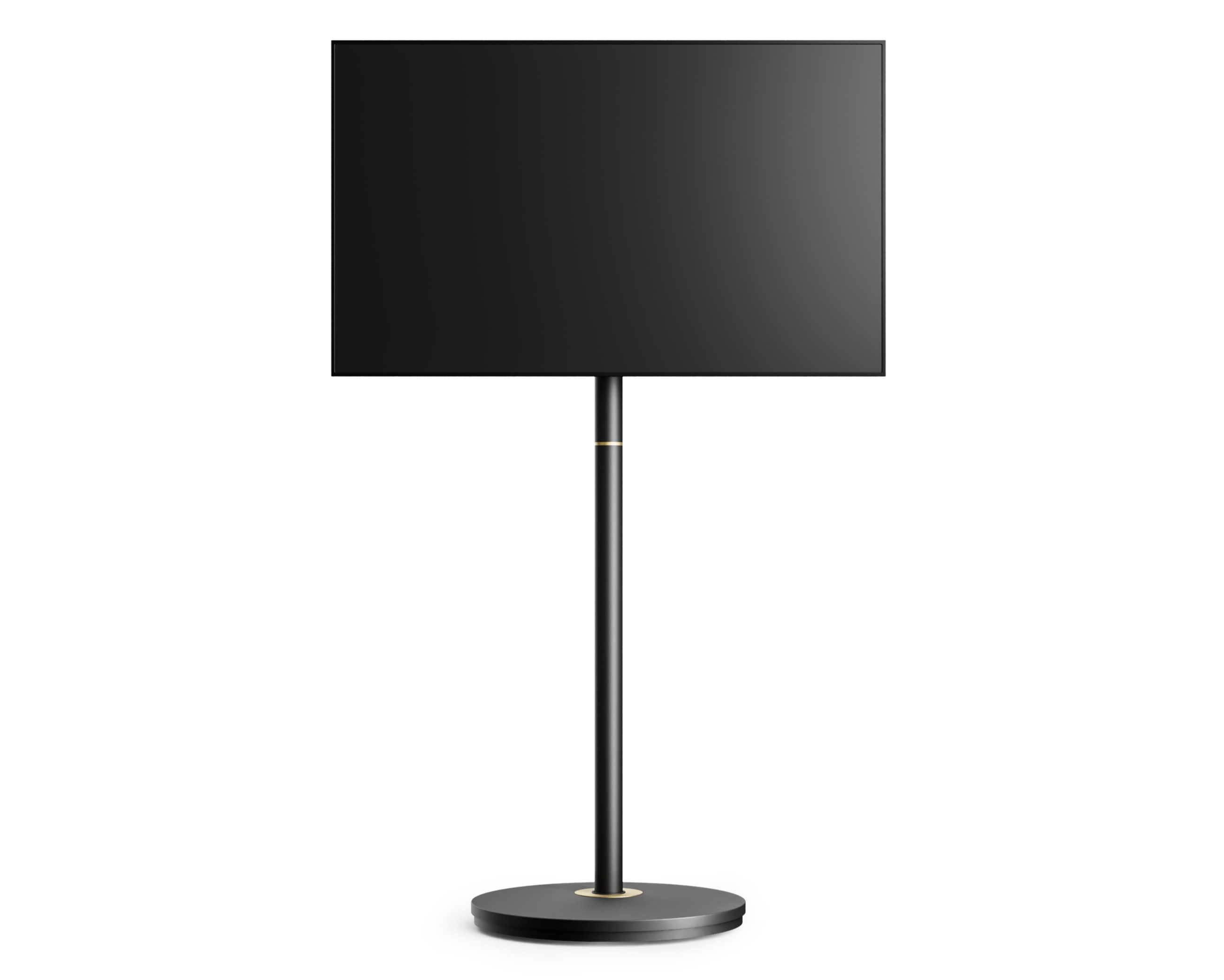 FITUEYES TV-Ständer mit Lenkrollen, 24-48 Zoll, höhenverstellbar, (bis 48,00 Zoll, Metallkonstruktion, mit Kabelmanagement)