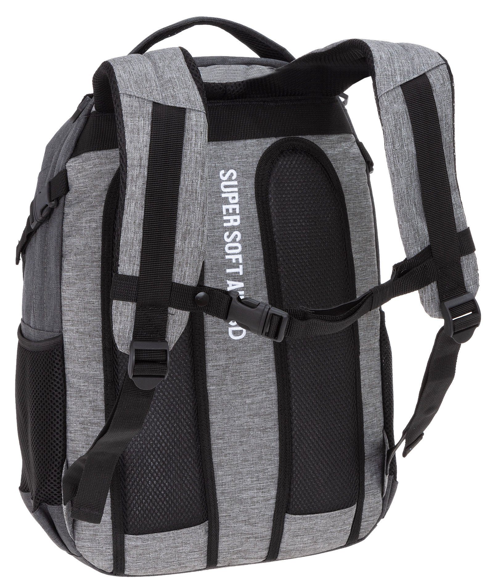 ELEPHANT Schulrucksack Hero Signature Schultasche Digital Ready Set (4 Teile Schulrucksackset, 4-tlg., inkl. Mäppchen Box + Laptop Hülle Sleeve + 31 Teile Stift – Bild 5 von 5