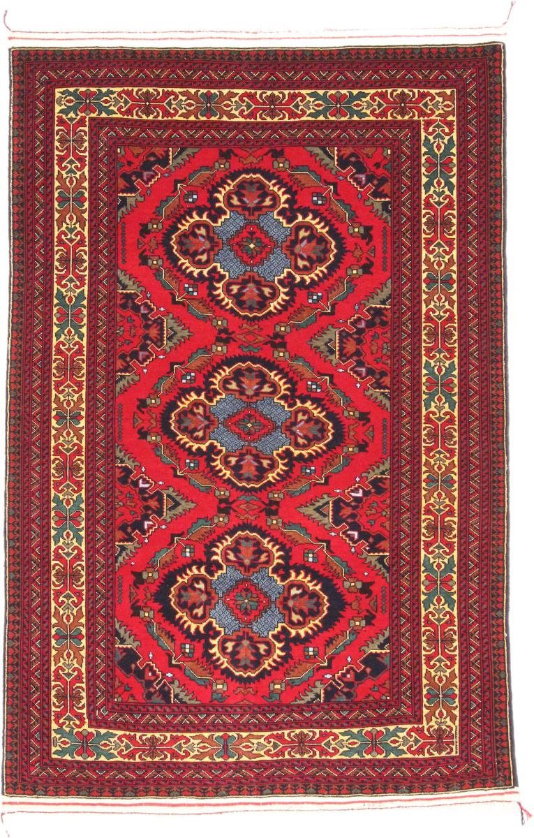 Orientteppich Shirwan 94x146 Handgeknüpfter Orientteppich, Nain Trading, rechteckig, Höhe: 12 mm
