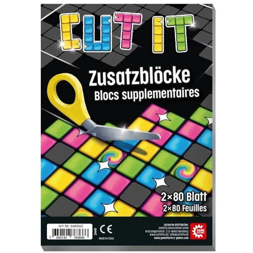 Spiel GAME FACTORY - Cut it Zusatzblöcke