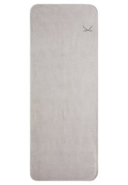 Sansibar Sylt Saunatuch Schonbezug Liegenauflage Sansibar mit gesticktem Säbel, 75x200 cm, mit Umschlag ohne Verrutschen, hautfreundlich, pflegeleicht