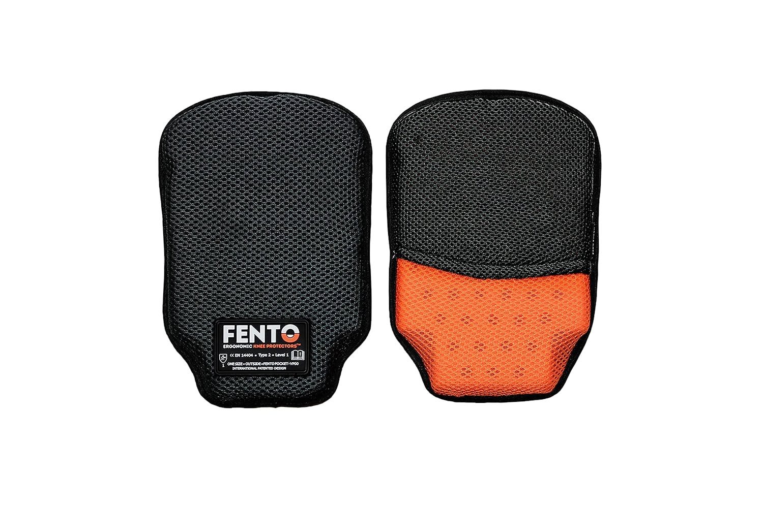 Fento Knieschutz Fento Pocket Arbeitshosen Kniepolster Einschubkissen 235 x 160mm (2-tlg), 3D-Gewebe, atmungsaktiv, komfortabel und langlebig