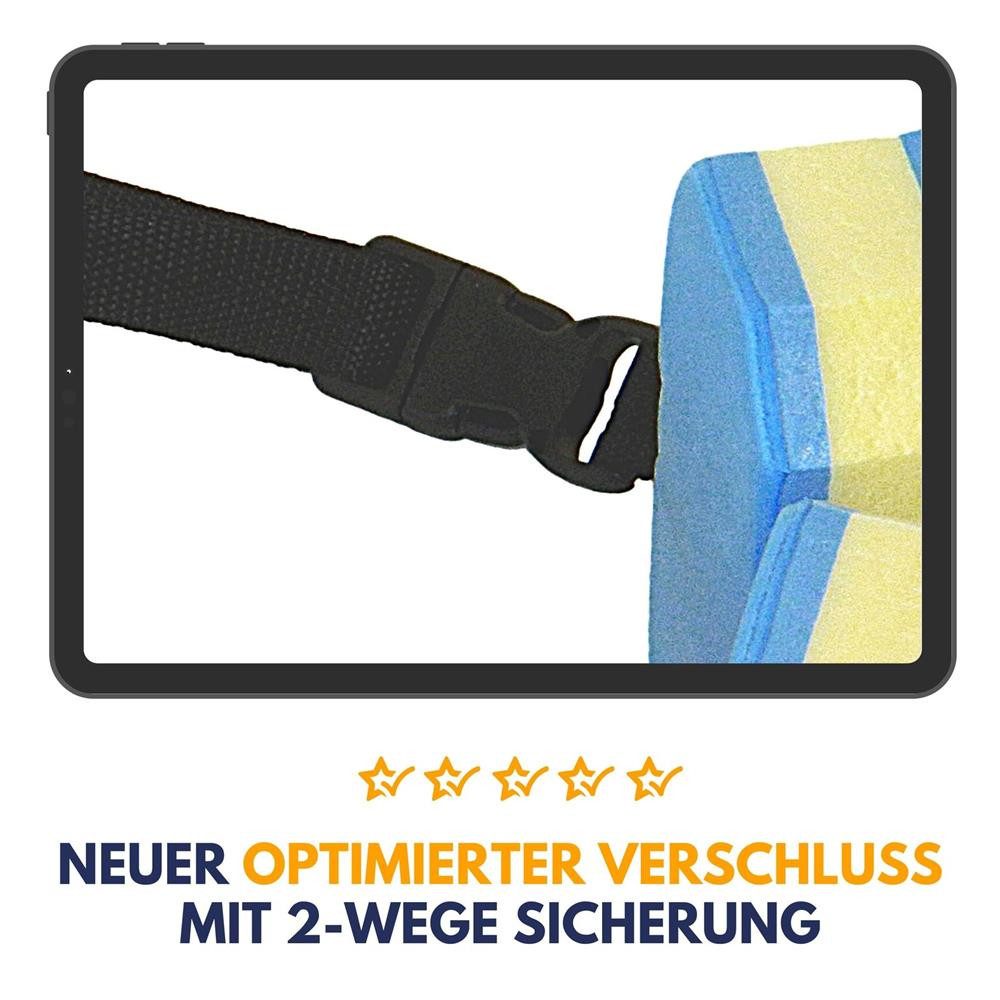 Best Sporting Schwimmgürtel Schwimmgürtel, 6 Paddle, blau, Schwimmhilfe für Kinder von 18-30 kg
