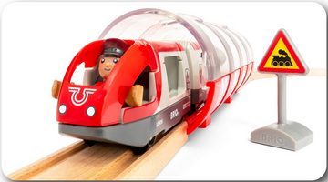 BRIO® Spielzeug-Eisenbahn BRIO® WORLD, Großes City Bahnhof Set, mit Soundeffekten; FSC® - schützt Wald - weltweit