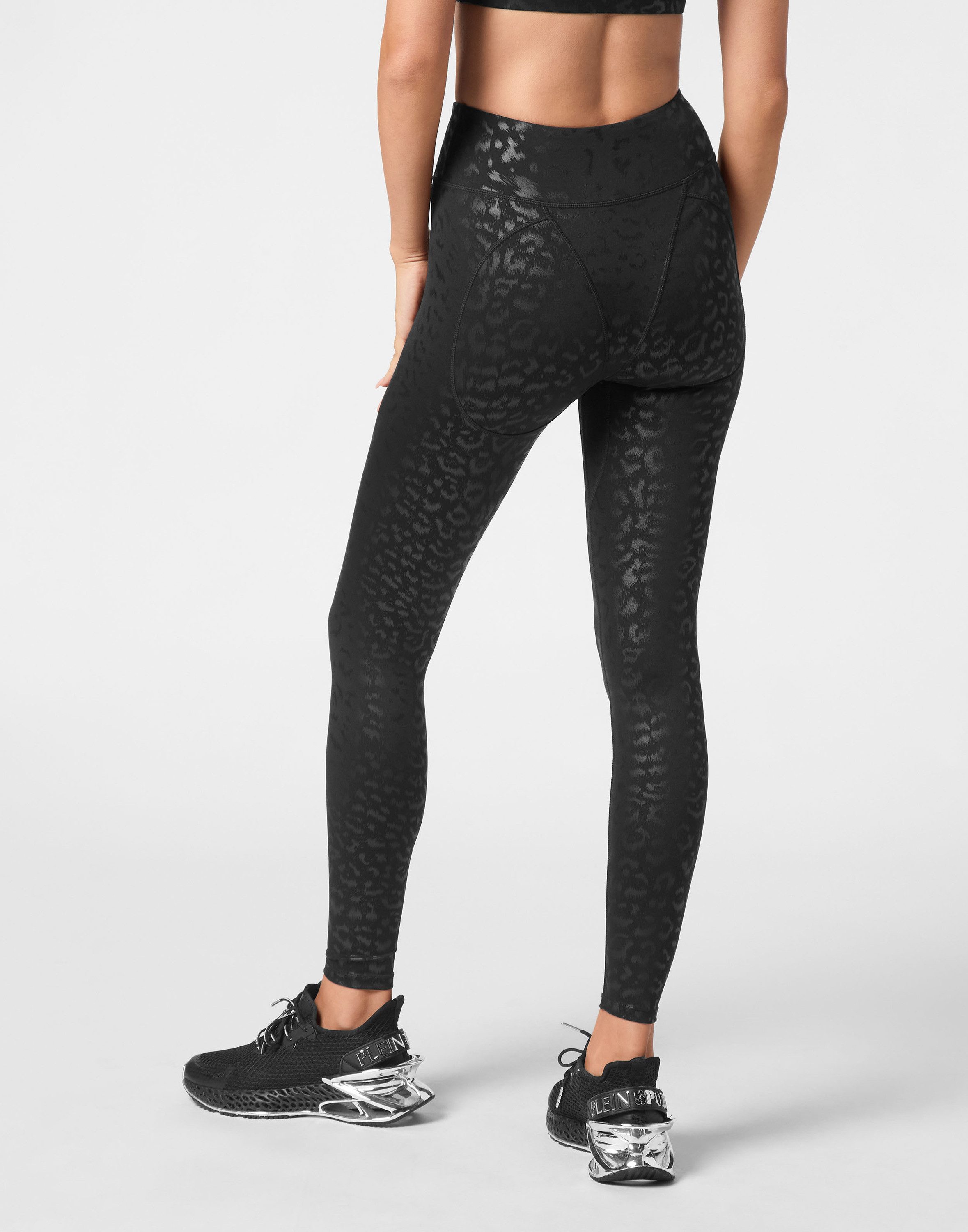 PLEIN SPORT Leggings Leopard