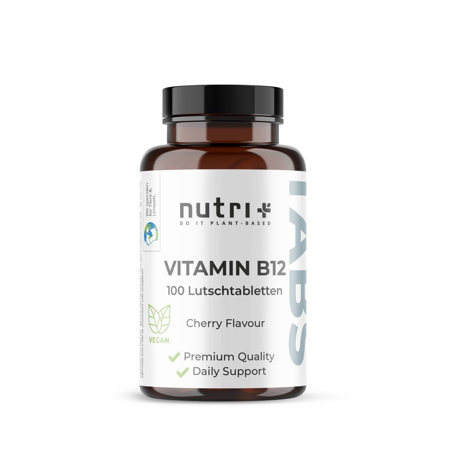 nutri+ Vitamin B12 Vegan Lutschtabletten Kapseln