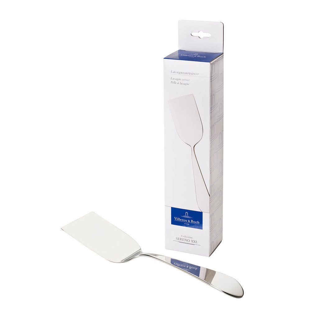Villeroy & Boch Servierlöffel Sereno XXL Lasagneservierer 297mm, Edelstahl, 1 Stck, spülmaschinenfest