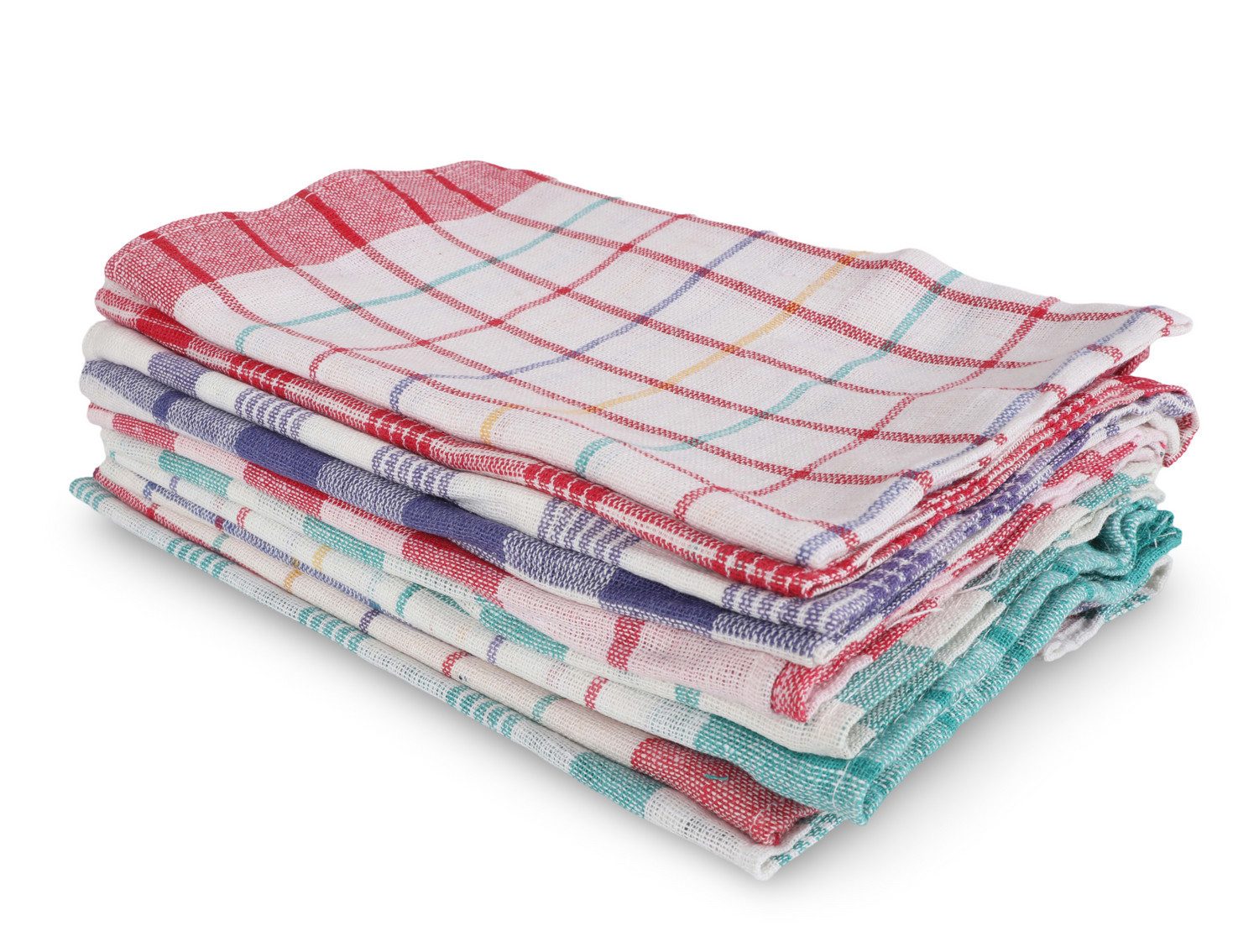 BURI Geschirrtuch Geschirrtücher 10er-Set Küchentücher Geschirrhandtücher B günstig online kaufen