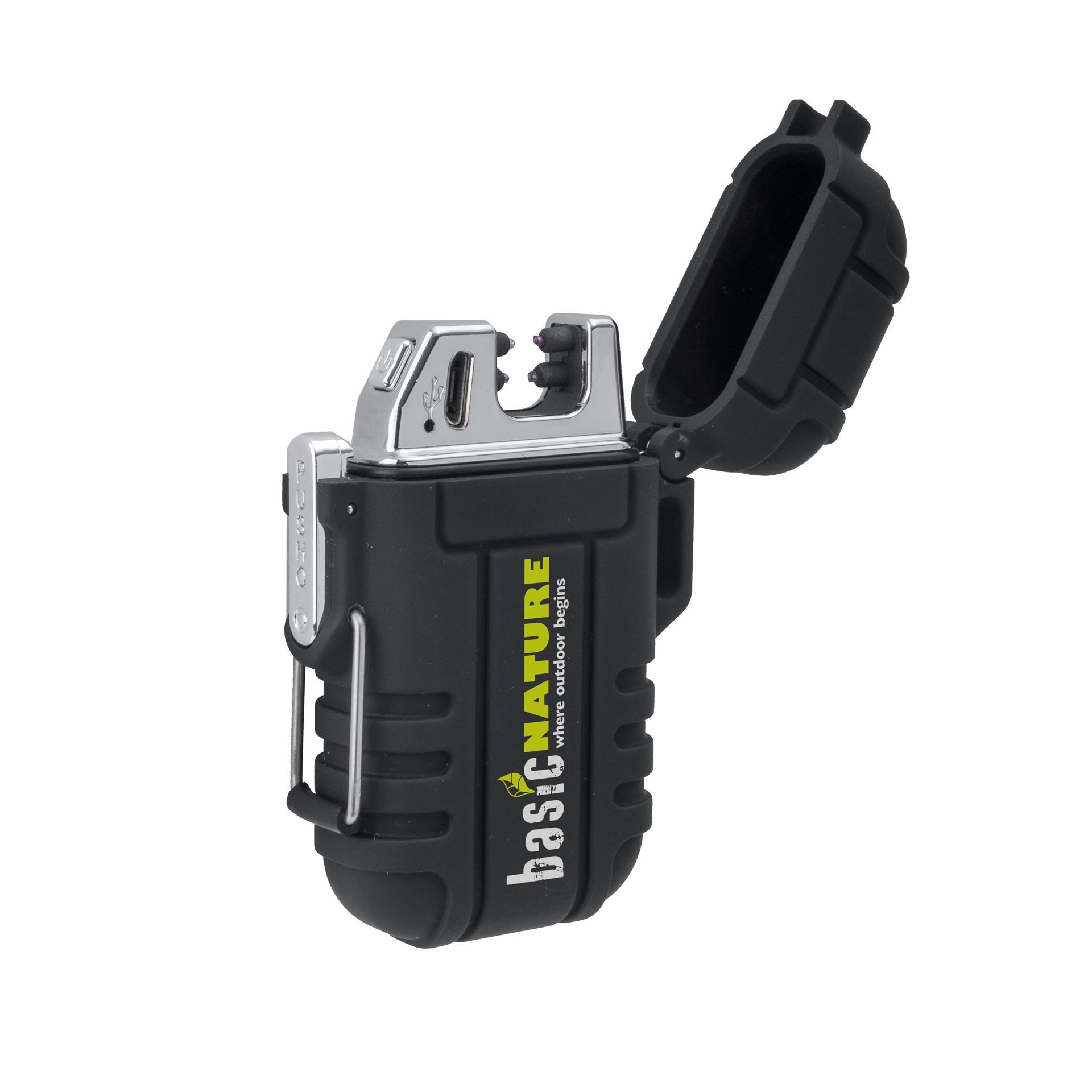 BasicNature Feuerzeug Outdoorfeuerzeug BasicNature 'Arc USB'